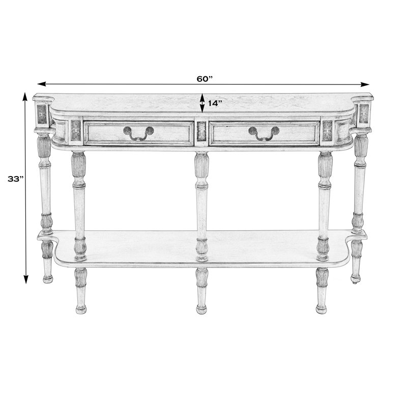 Merrion Console Table, Olive Ash Burl
