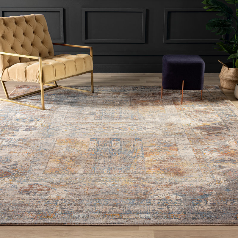 Area Rug in Ivory, Rectangle 2' x 3'