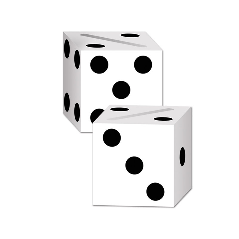 Boîtes de dés de cartes - 6 ½ po x 6 ½ po - paquet de 12