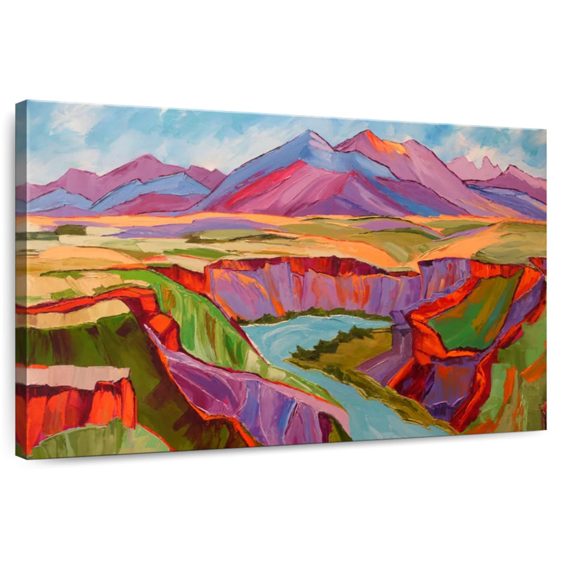 Alvord Southwest Colors, H 30 po x l 45 po