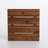 Wood And Iron Legs Rustic Desk, Industrial Style, , 18X18x18, Tone Change Patio Sideboard, Stain Variation