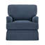 32.7" Skirted Swivel Arm Chair for Living Room Bedroom-383764381