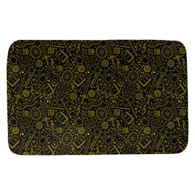 Tapis pour salle de bain rpg Leffel