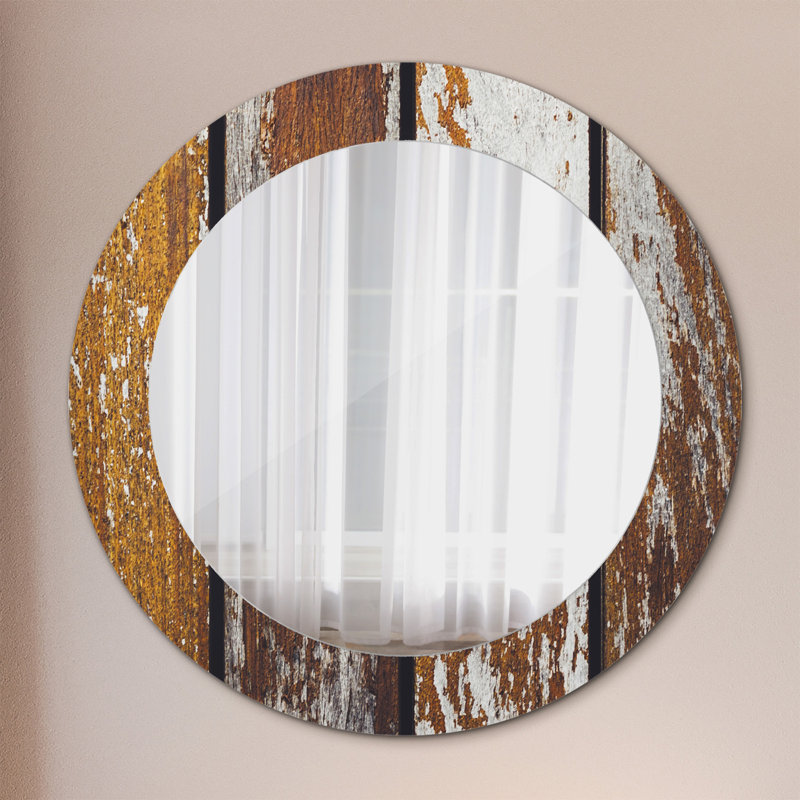 Huldar Glass Flat Wall Mirror