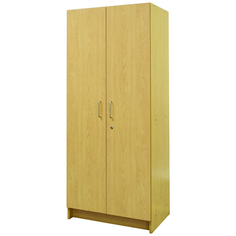 Armoire de rangement en bois manufacturé à 3 tablettes Tot Mate, Non, Érable