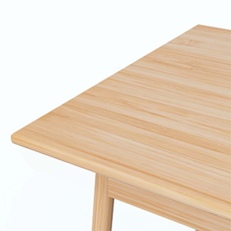 Nouveau bureau d'ordinateur, bureau d'écriture en bambou, bureau de travail simple et moderne pour bureau à domicile, bureau de bureau