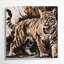 «Big Cats Bobcat», art mural sur toile beige-533282983