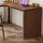 Simple Solid Wood Brown Pine L-Shaped Desk-937870333
