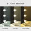 Miroir mural lumineux sans cadre Evaney