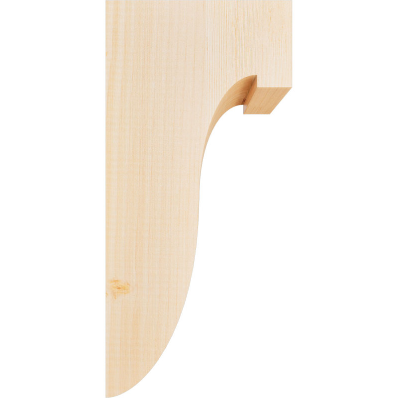 Del Monte Corbel, H 16 po x l 5,5 po x P 8 po, Sapin de Douglas, Lisse