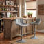 Tabouret de bar pivotant à hauteur réglable Zager-530187706