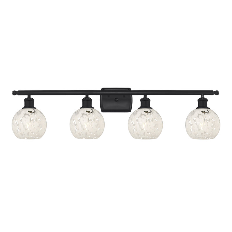 Betsabe 4 - Light Dimmable Vanity Light, Matte Black