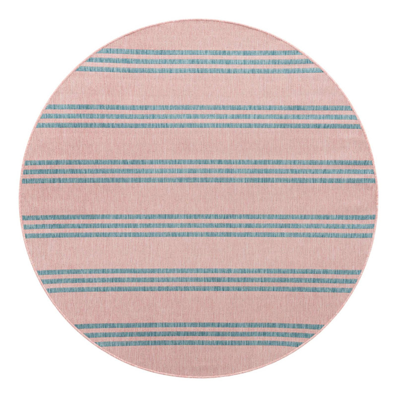 Jill Zarin Anguilla Indoor/Outdoor Rug, Round 6'7"
