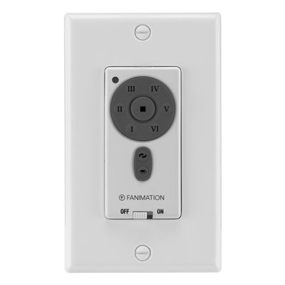 Télécommande murale et télécommande de ventilateur de plafond pour moteur à courant continu