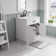 Hartford 30" Carrara White Marble Countertop Bath Vanity in Pure White with Faucet and Mirror