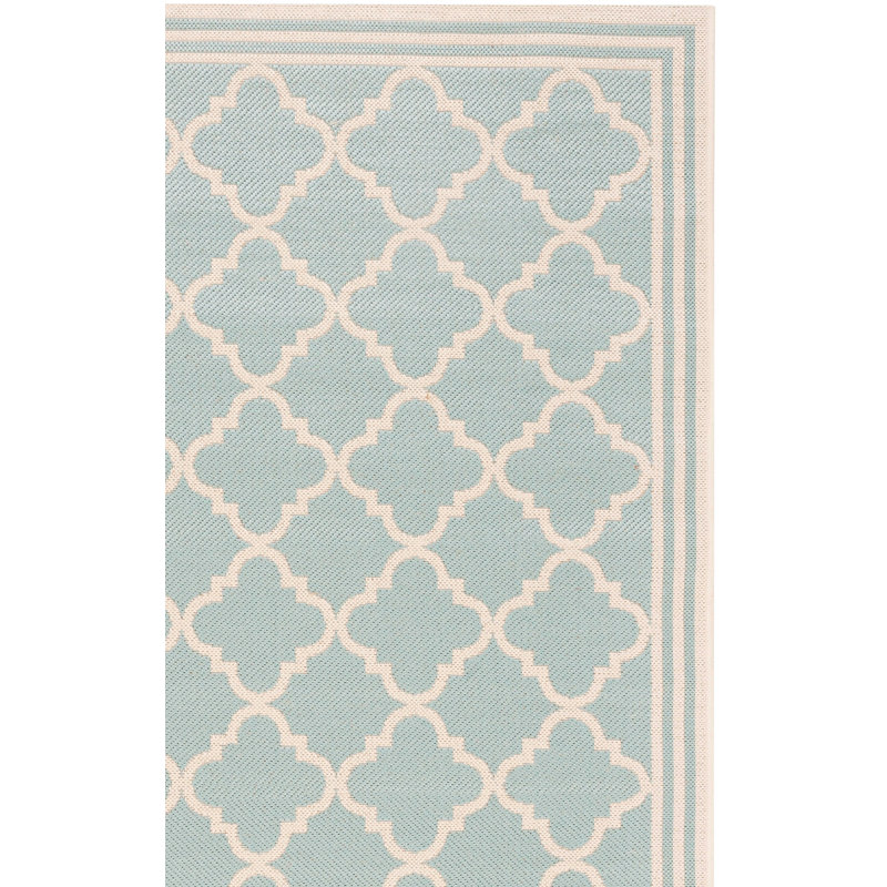 Adler Performance Geometric Indoor/Outdoor Area Rug, Runner 2'2" x 12'