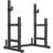 Adjustable Squat Rack, 660lbs Multi-functional Steel Bench Press Rack With Dual Barbell Holders & Safety Spotter Arms, Plate Storage For Home Gym Strength Weight Lifting Training-1701280381