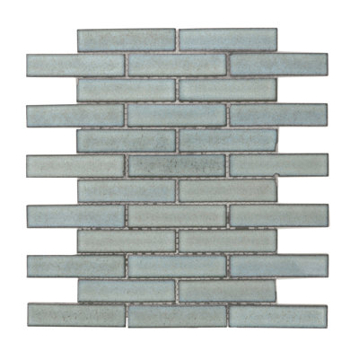 Seni 1" x 4" Porcelain Brick Joint Mosaic  Wall & Floor Tile