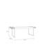 Lorrayne Metal Base Dining Table