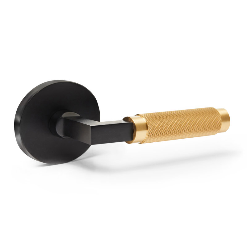 Monte Carlo Solid Brass Door Lever, Privacy