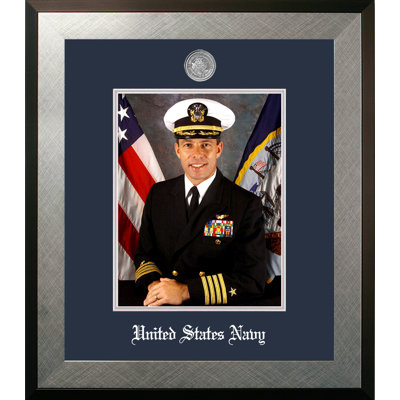 Navy Portrait Honours Picture Frame