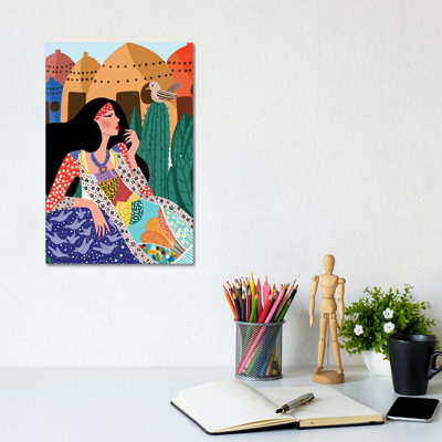 Beehive Queen - Wrapped Canvas Print