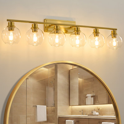 6 - Light Dimmable Bathroom Vanity Light