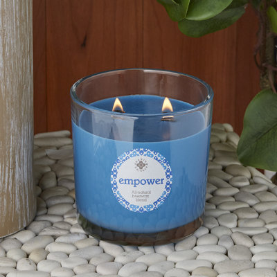Empower Lavandin & Patchouli Scented Jar Candle