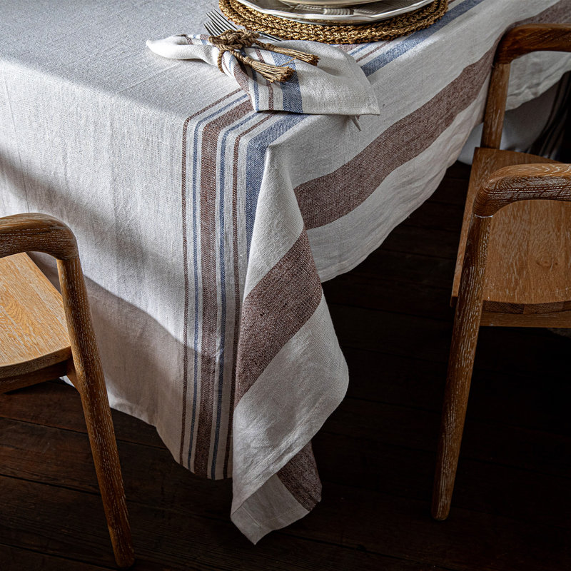 Danish Stripe 60" X 120" Tablecloth