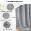 Aspire Homeware Linen 100% Blackout Curtain Pair for Maximum Privacy and Light Control-1930748807-1930748805