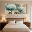 Plantes et fleurs, ensemble de 3 reproductions d'art sur toile-1942543919