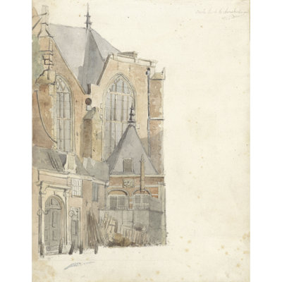 De Oude Kerk te Amsterdam (1843)