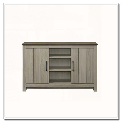 Armoire avec tablettes et gestion des câbles