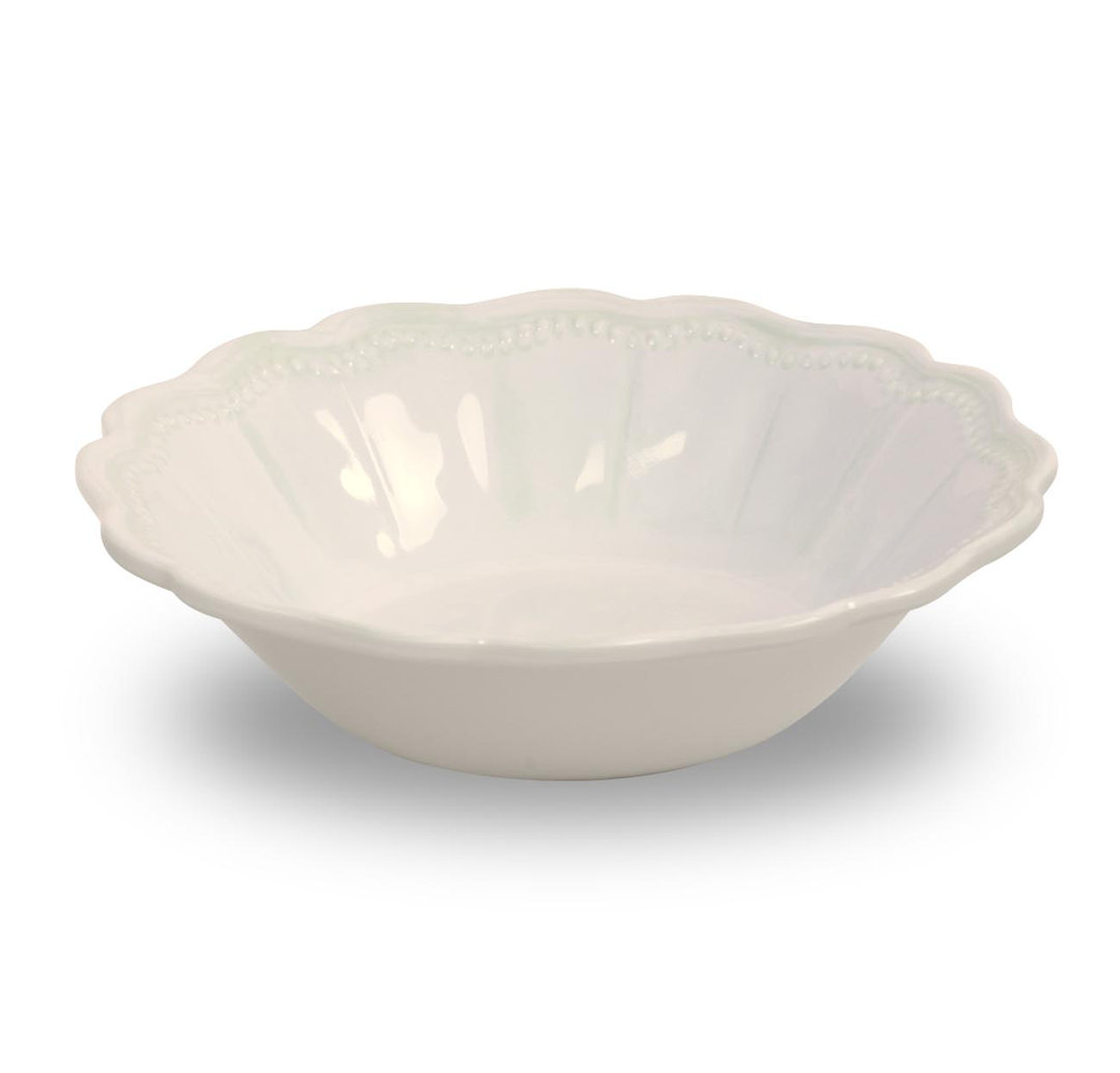 Adriel Scallop Melamine Pasta Bowl
