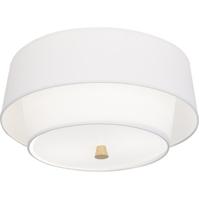 Decker 2 - Light 17" Flush Mount