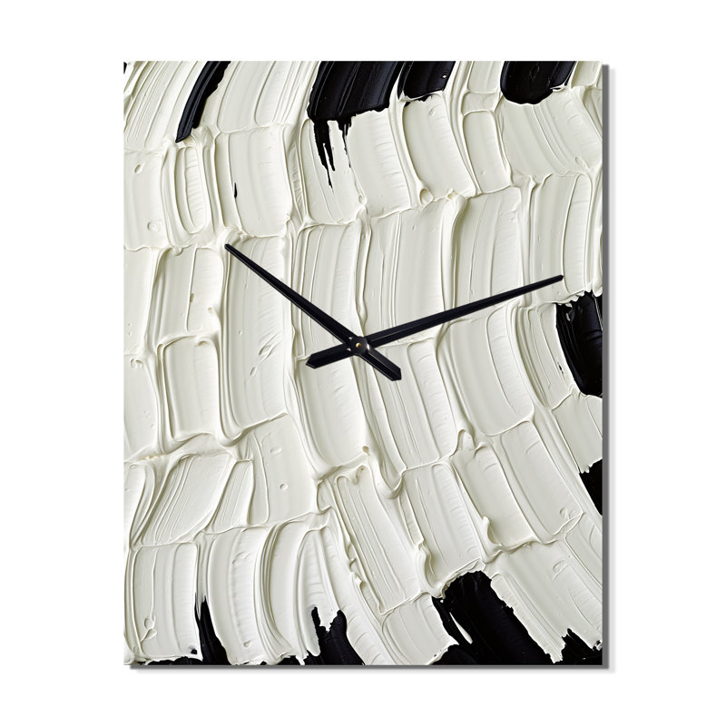 Momentary Spirit - abstrait noir et blanc - Peinture abstraite, Petit
