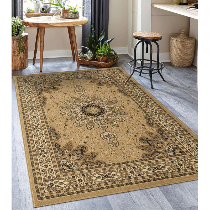 Luxe Weavers Oriental Floral Area Rug, Rectangle 8' x 10'