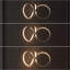 Luminaire suspendu à DEL 1 lumière Helix