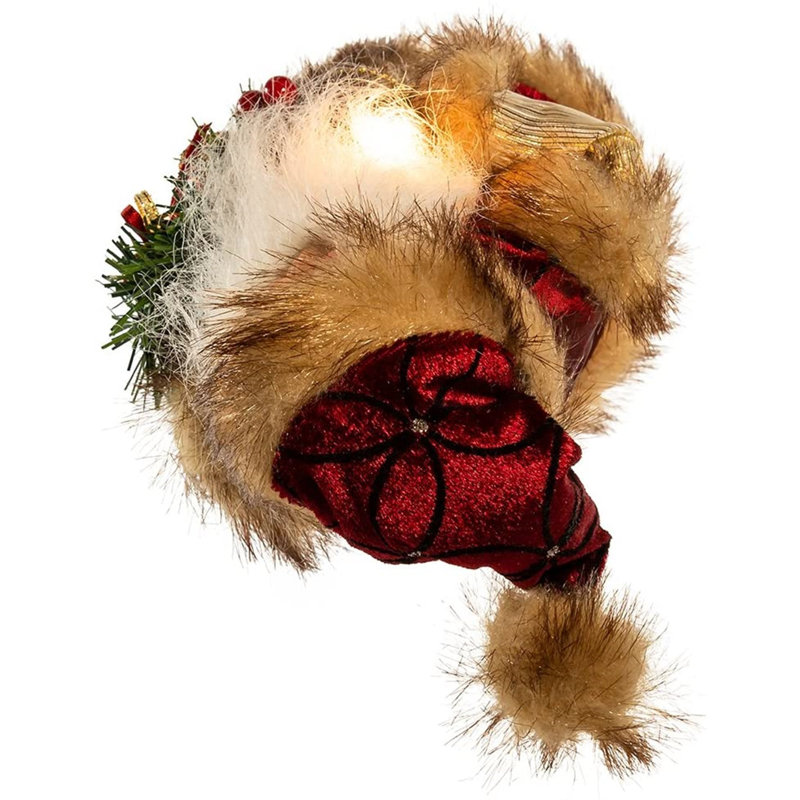 Ornement figurine suspendu père noël