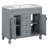 35.9'' Single Bathroom Vanity with Top