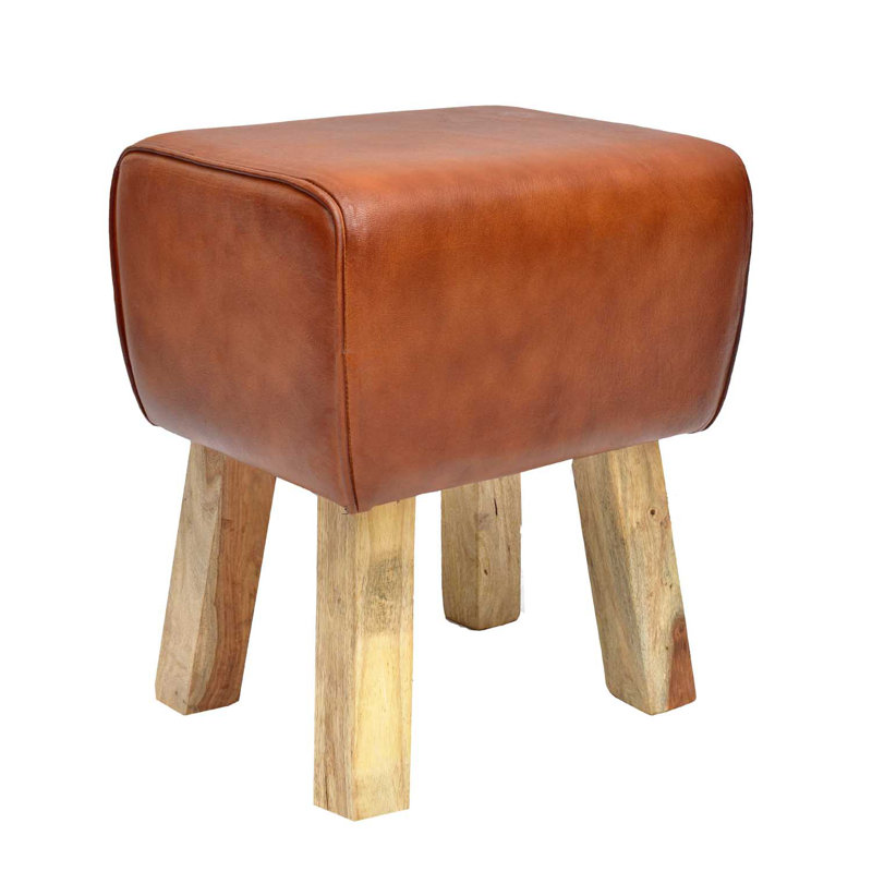 Inaayah Solid Wood Accent Stool