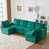 Velours vert est en rupture de stock