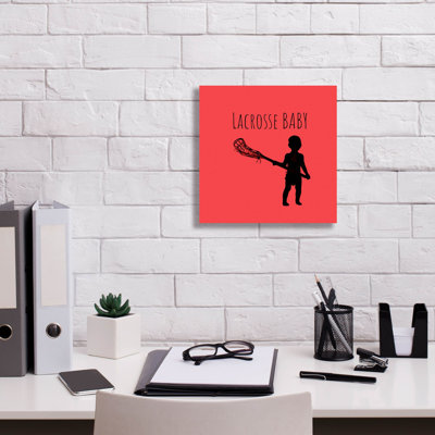 Red Barrel Studio «Lacrosse Baby» par Murray Henderson, reproduction d'art sur toile