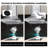  VIKIO 36" Island Range Hood with 4 lights, 3-Speed, 600 CFM, Ultra-Quiet, Dishwasher-Safe Filters, Stainless Steel, ETL Listed-120785904
