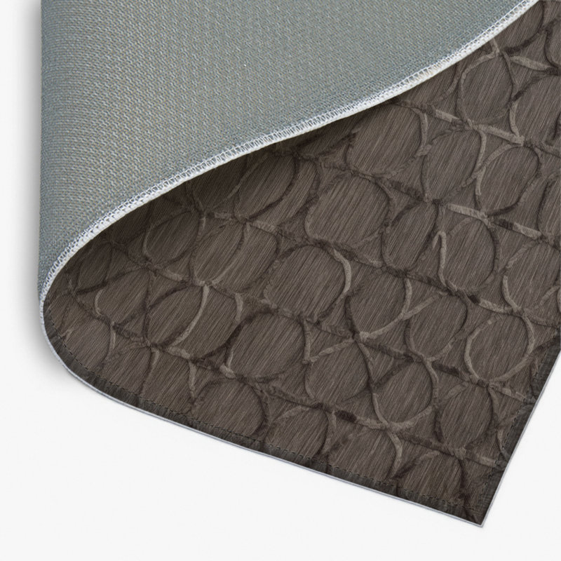 Tapis gris intérieur et extérieur Trellis, Rectangulaire 8 pi x 10 pi