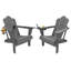 Fauteuil Adirondack d'extérieur inclinable et pliable avec support pour téléphone portable-1096097369-1101876349
