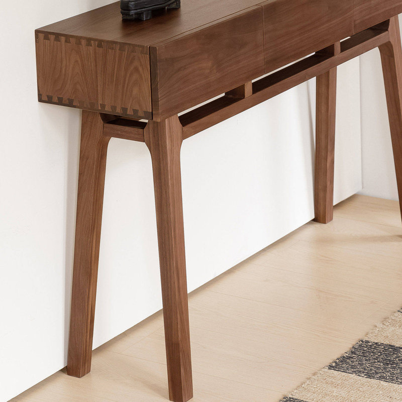 Nouvelle console en bois de style chinois, H 35,4 po x l 47,2 po x P 13,7 po