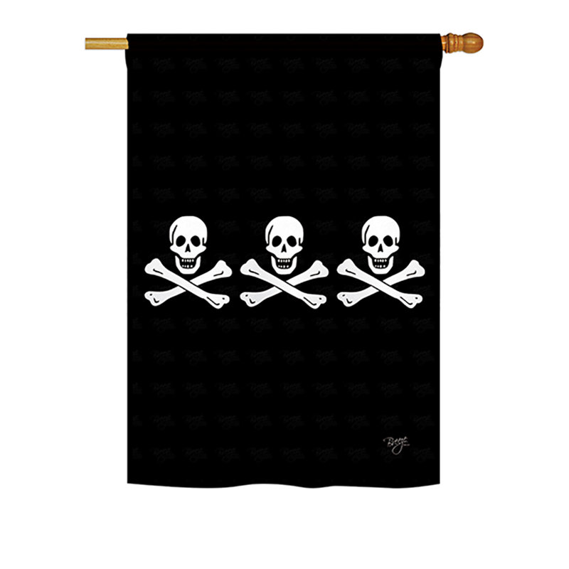 Kinkead Double Sided Polyester House Flag, 18.5" H x 13" W