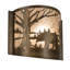 Hewlett 1 - Light Flush Mounted Sconce