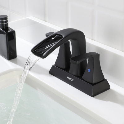Robinet pour salle de bain à 2 poignées avec drain Doris